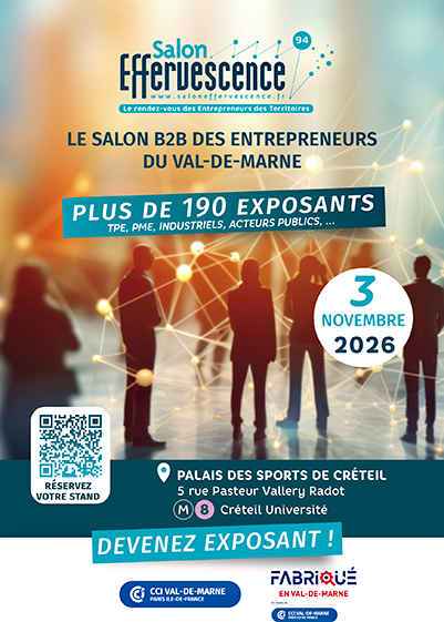 Salon EFFERVESCENCE -le 3 novembre 2026 au Palais des sports de Créteil.